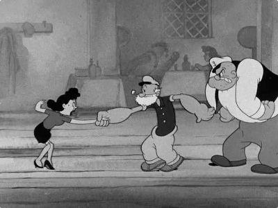 Popeye — s1940e14 — Popeye the Sailor with Poopdeck Pappy