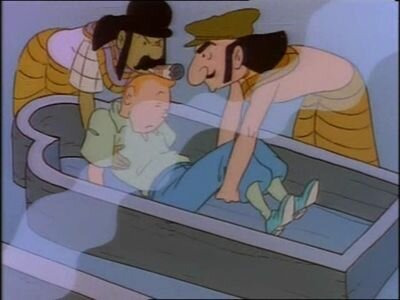 Приключения Тинтина — s01e06 — Cigars of the Pharaoh (1)