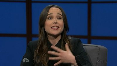 Late Night with Seth Meyers — s2014e42 — Ellen Page, Lewis Black, Black Label Society