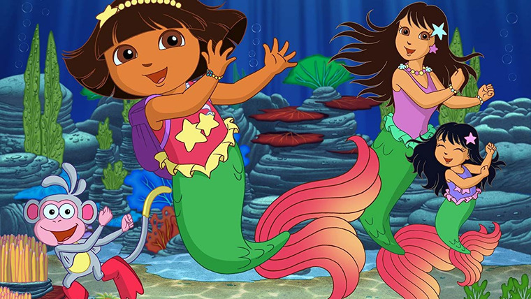 Даша-путешественница — s07e03 — Dora's Rescue in Mermaid Kingdom