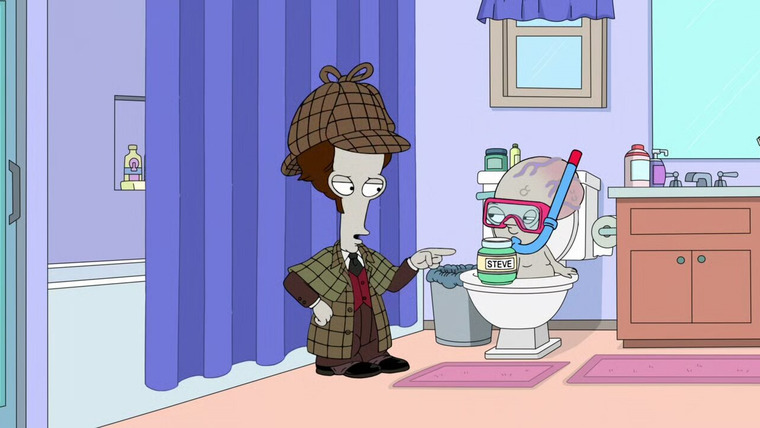 American Dad! — s17e14 — Flush After Reading