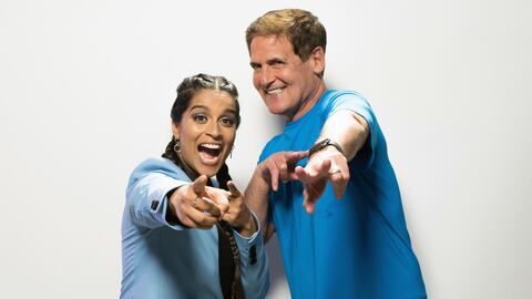 A Little Late with Lilly Singh — s01e96 — Mark Cuban