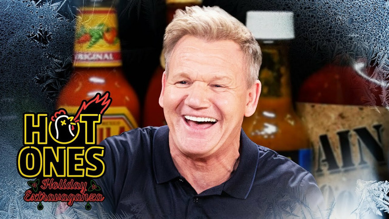 Горячие — s16 special-2 — Gordon Ramsay Returns for the Hot Ones Holiday Extravaganza