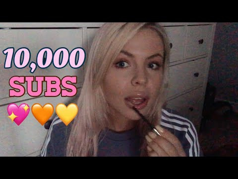 HunniBee ASMR — s02e01 — ASMR Up Close Mouth Sounds, Gum Chewing, Whispering