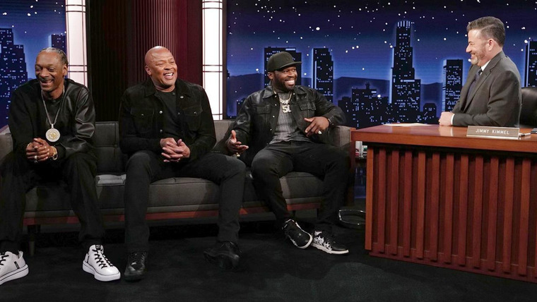 Jimmy Kimmel Live — s2024e36 — Dr. Dre, Snoop Dogg, Curtis "50 Cent" Jackson