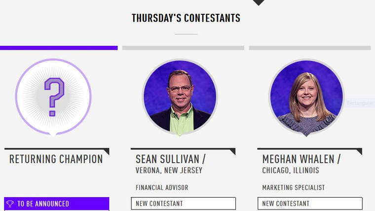 Jeopardy! — s2018e04 — Kyle Jones Vs. Shawn Moore Vs. Lauren Stripling, show # 7754.