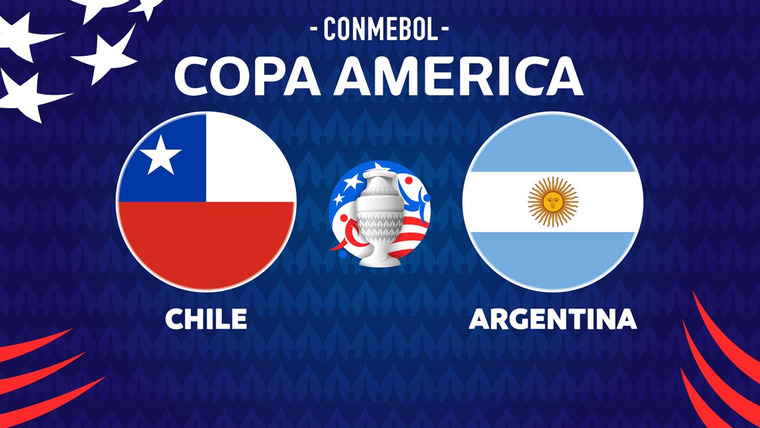 Кубок Америки по футболу 2024 — s2024e10 — Round 2. Chile v Argentina