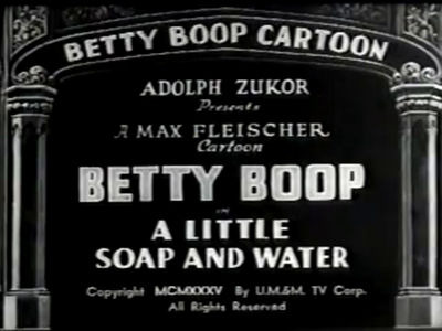 Betty Boop — s1935e06 — A Little Soap and Water