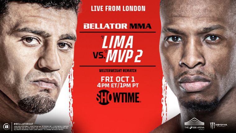 Bellator MMA Live — s18e13 — Bellator 267: MVP vs. Lima 2
