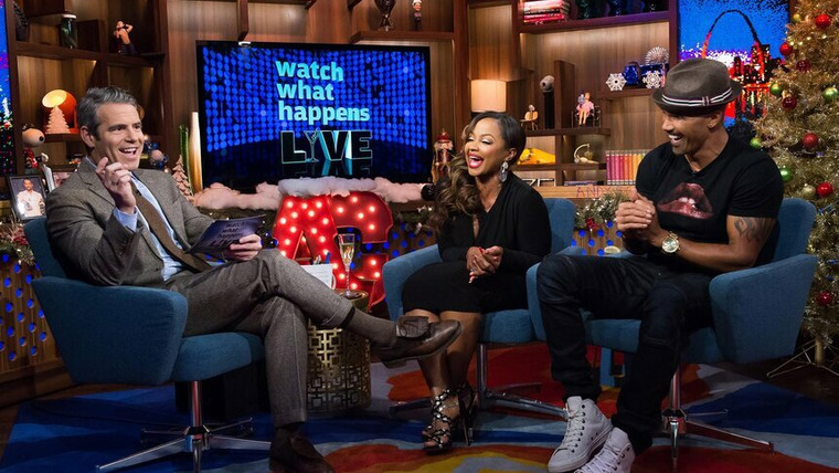 Watch What Happens Live — s13e202 — Phaedra Parks & Shemar Moore