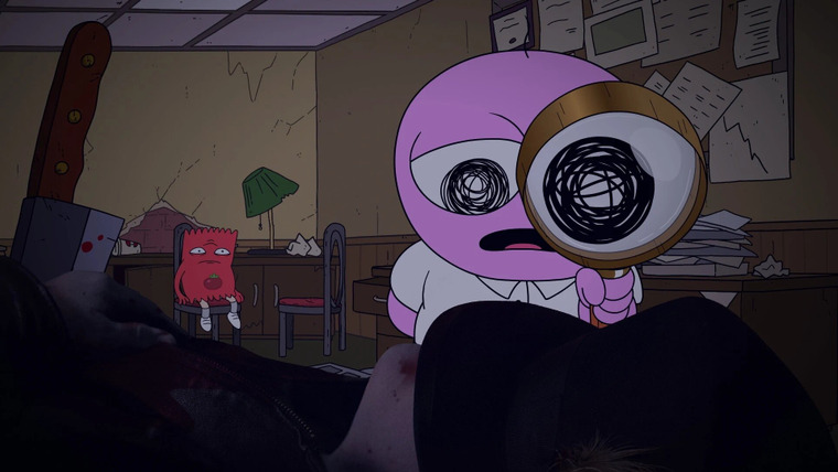 Улыбающиеся друзья — s01e05 — Who Violently Murdered Simon S. Salty?
