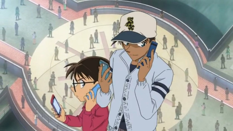 Детектив Конан — s2015e01 — Conan and Heiji, Code of Love (Part 1)