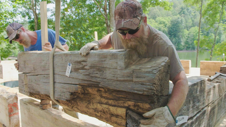 Barnwood Builders — s02e11 — Moving the Last Cabin in Roanoke to a Local Resort