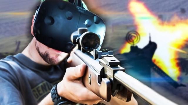 Jacksepticeye — s05e442 — SKYDIVE SNIPER | The Last Sniper VR (HTC Vive Virtual Reality)