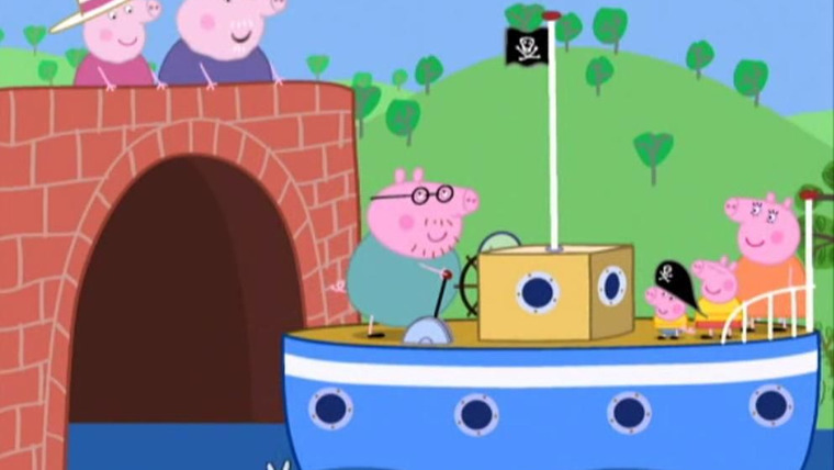 Свинка Пеппа — s02e46 — Captain Daddy Pig
