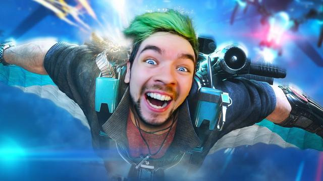 Jacksepticeye — s05e129 — ROCKET POWERED WINGSUIT | Just Cause 3 Sky Fortress DLC