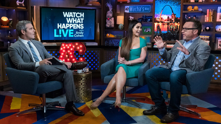 Watch What Happens Live — s15e150 — Tom Arnold; D'Andra Simmons