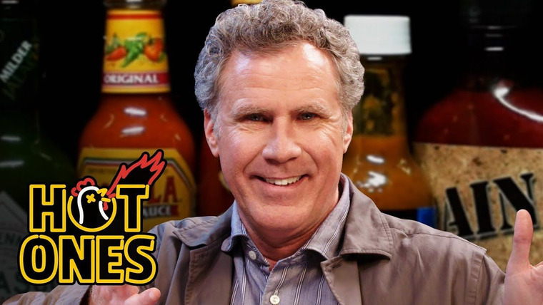 Hot Ones — s11e03 — Will Ferrell Deeply Regrets Eating Spicy Wings
