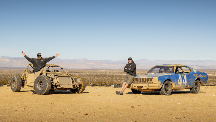 Roadkill — s12e04 — Dirt Duster vs. Vette Kart: Desert Thrashing!