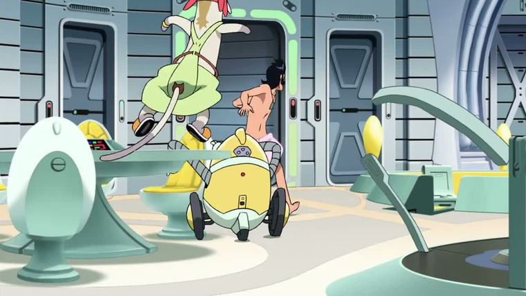Space Dandy — s01e08 — The Lonely Pooch Planet, Baby