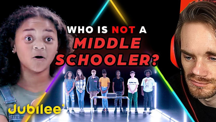 ПьюДиПай — s12e117 — Who Is Not A Middle Schooler? Jubilee React #20