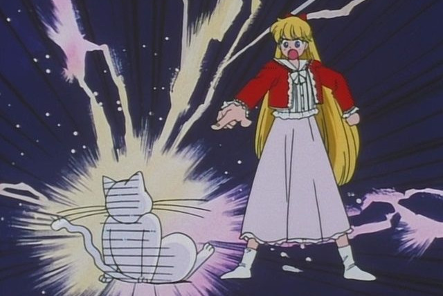 Bishoujo Senshi Sailor Moon — s04e06 — Artemis' Affair!? A Mysterious Kitten Appears!
