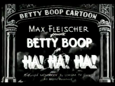 Betty Boop — s1934e03 — Ha! Ha! Ha!