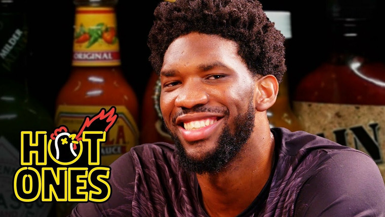 Hot Ones — s06e04 — Joel Embiid Trusts the Process While Eating Spicy Wings