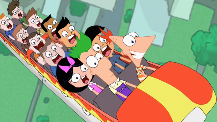 Phineas and Ferb — s01e01 — Rollercoaster