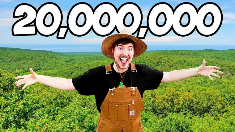 MrBeast На Русском — s01e20 — Посадил 20,000,000 Деревьев, Мой Самый Большой Проект!