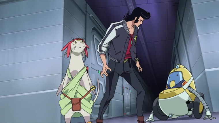 Space Dandy — s01e12 — Nobody Knows the Chameleon Alien, Baby