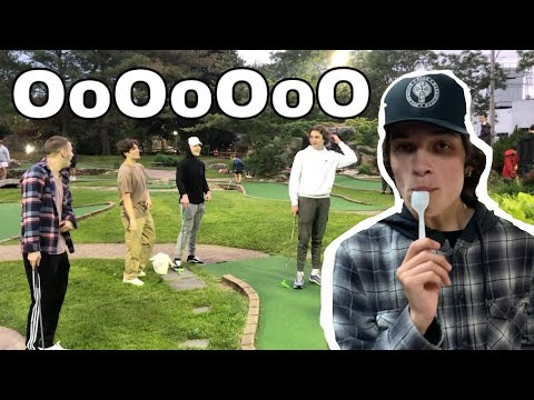 Тройняшки Стурниоло — s2021e29 — Playing Mini Golf with three mini golf pros (Vlog #11) — Sturniolo Triplets