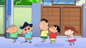 Crayon Shin-chan — s2014e18 — Wandering Defense Corps / Sales Lady of Hell Returns