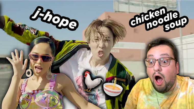 РАМУЗЫКА — s04e70 — j-hope ЗАЛЕЗ к Becky G ПРЯМО ТУДА?! 🤯 'Chicken Noodle Soup' MV РЕАКЦИЯ!