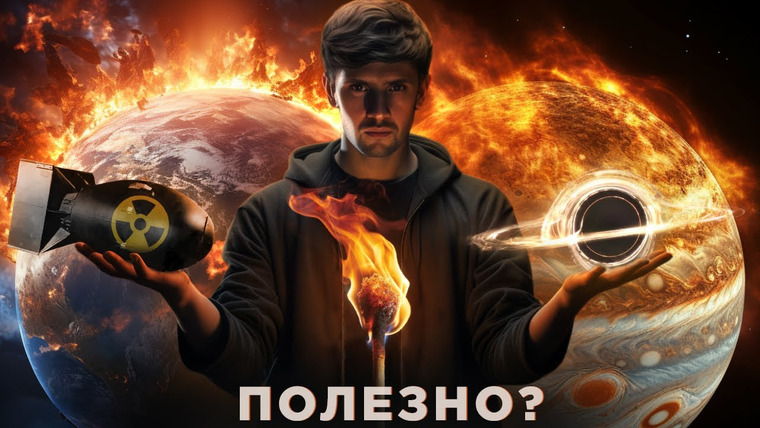 Космос Просто — s08e48 — Как поджечь планету спичкой, черной дырой и бомбой