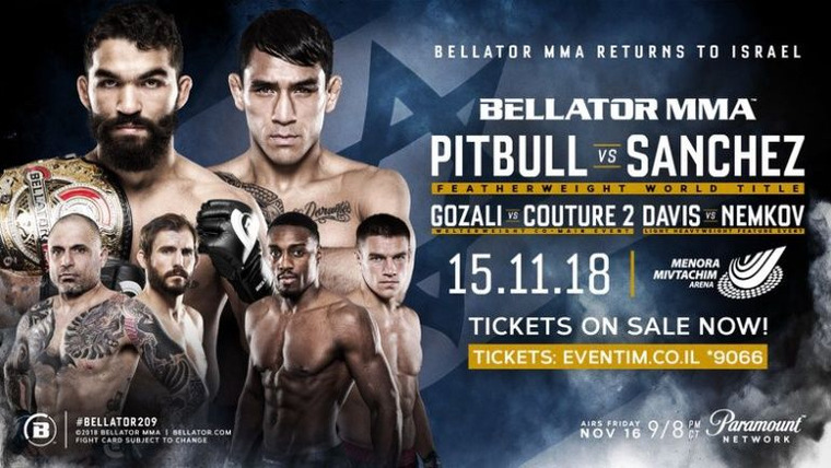 Bellator MMA Live — s15e18 — Bellator 209: Pitbull vs. Sanchez