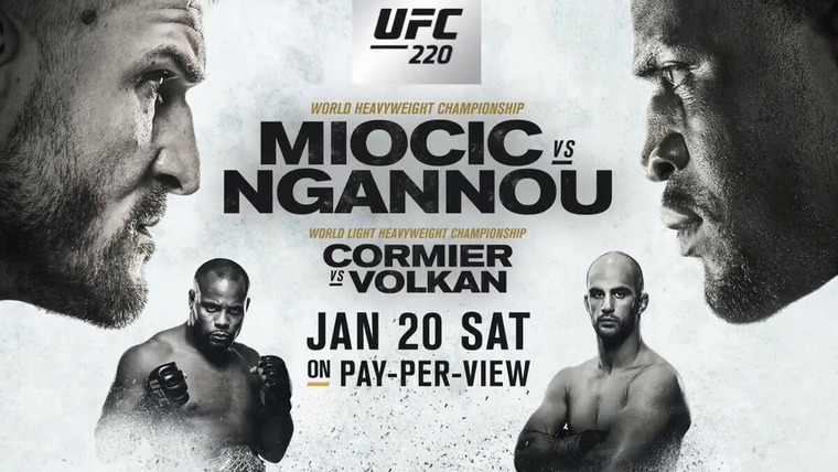 UFC PPV Events — s2018e01 — UFC 220: Miocic vs. Ngannou