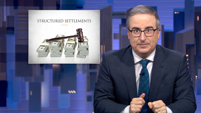 События прошедшей недели с Джоном Оливером — s13e12 — Structured Settlements