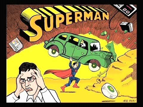 Злостный видеоигровой задрот — s03e09 — Superman