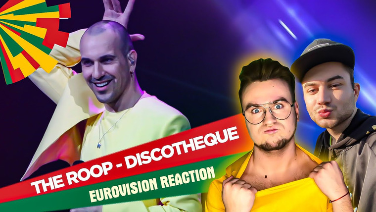 RUSSELL BLOG — s05e63 — РЕАКЦИЯ: The Roop — Discoteque — Lithuania (First Semi-Final Евровидение 2021)