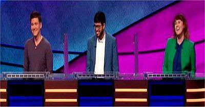 Jeopardy! — s2019e107 — Kathryn Flucht Vs. Kathryn Flucht Vs. Nipun Tulshian, Show # 8087.