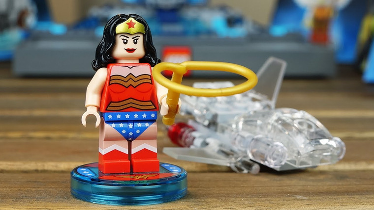ВСЯКАЯ ВСЯЧИНА — s01e26 — Чудо-Женщина — LEGO Dimensions (Fun Pack 71209 DC Comics)