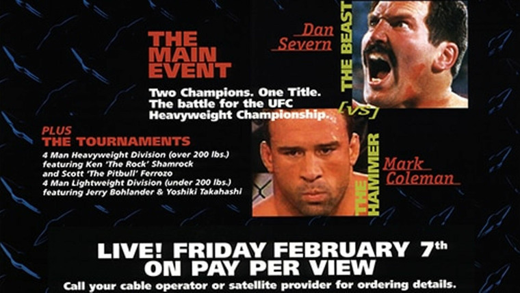 UFC PPV Events — s1997e01 — UFC 12: Judgement Day