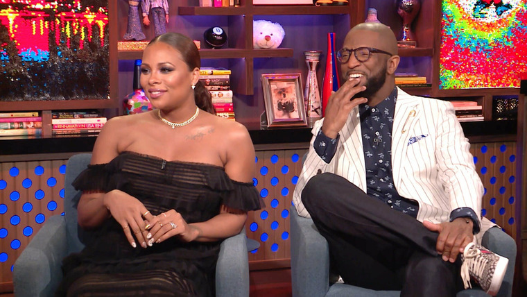 Watch What Happens Live — s15e43 — Eva Marcille & Rickey Smiley