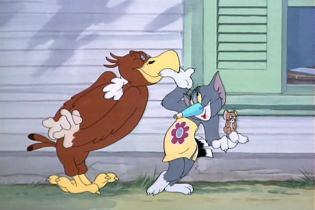 Tom & Jerry (Hanna-Barbera era) — s01e21 — Flirty Birdy