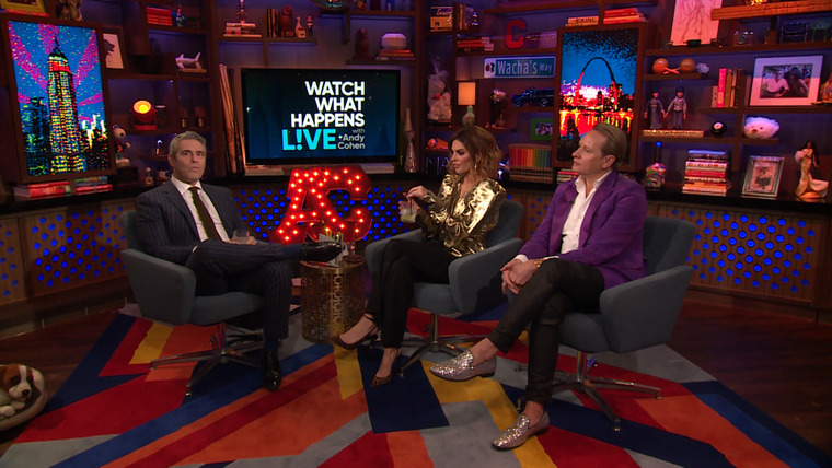 Watch What Happens Live — s16e27 — Lisa Rinna and Carson Kressley