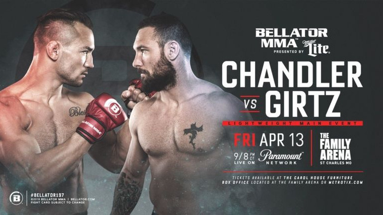 Bellator MMA Live — s15e06 — Bellator 197: Chandler vs. Girtz