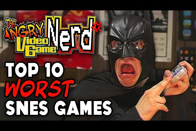 Злостный видеоигровой задрот — s15 special-202 — Top 10 Worst SNES Games the Nerd has Played