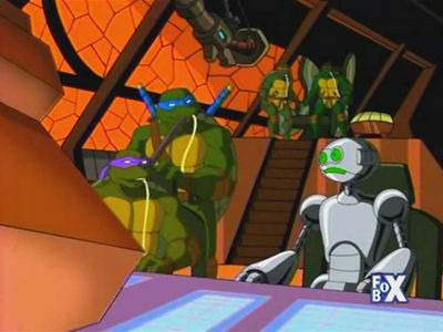 Teenage Mutant Ninja Turtles — s02e05 — Turtles in Space (5): Triceraton Wars