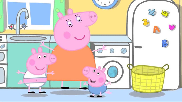 Peppa Pig — s03e10 — Washing